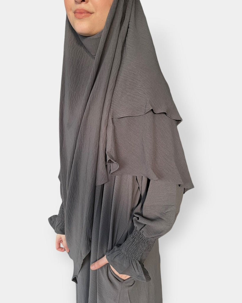 2-Lags Khimar-Abaya Sæt 