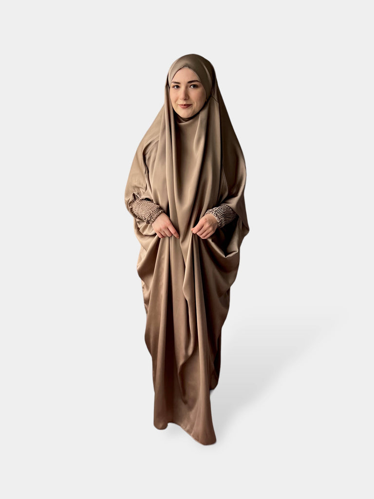 Diamond Jilbab One-piece (Taupe)