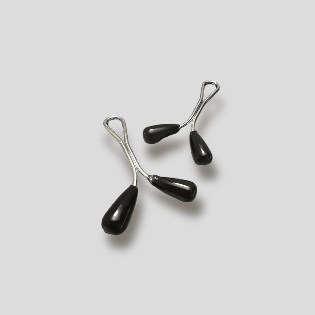 2 stk Hijab Pins (Black) - Hidayah